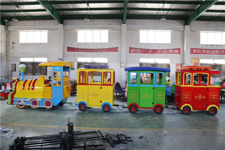 Cartoon Tour Trackless Train
